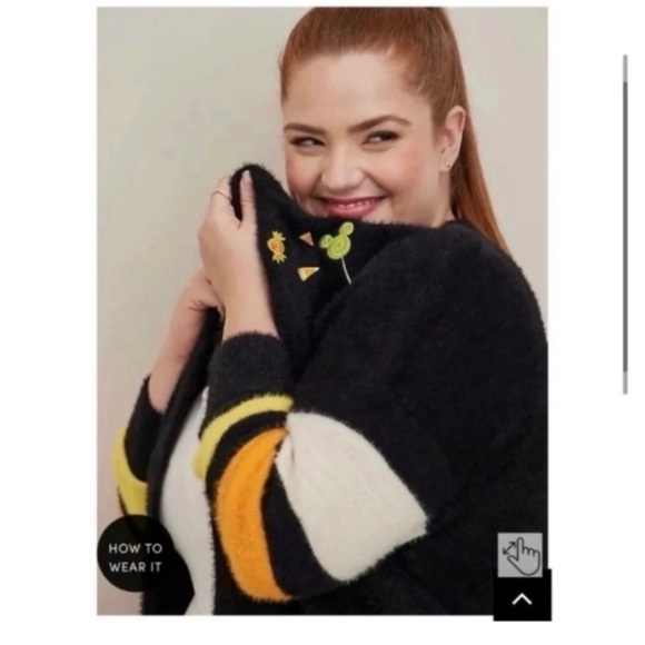 TORRID Disney Halloween Minnie Mouse Cardigan Sweater - Picture 4 of 12